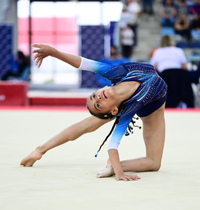 Championne de France 2025 gymnastique Le Mans