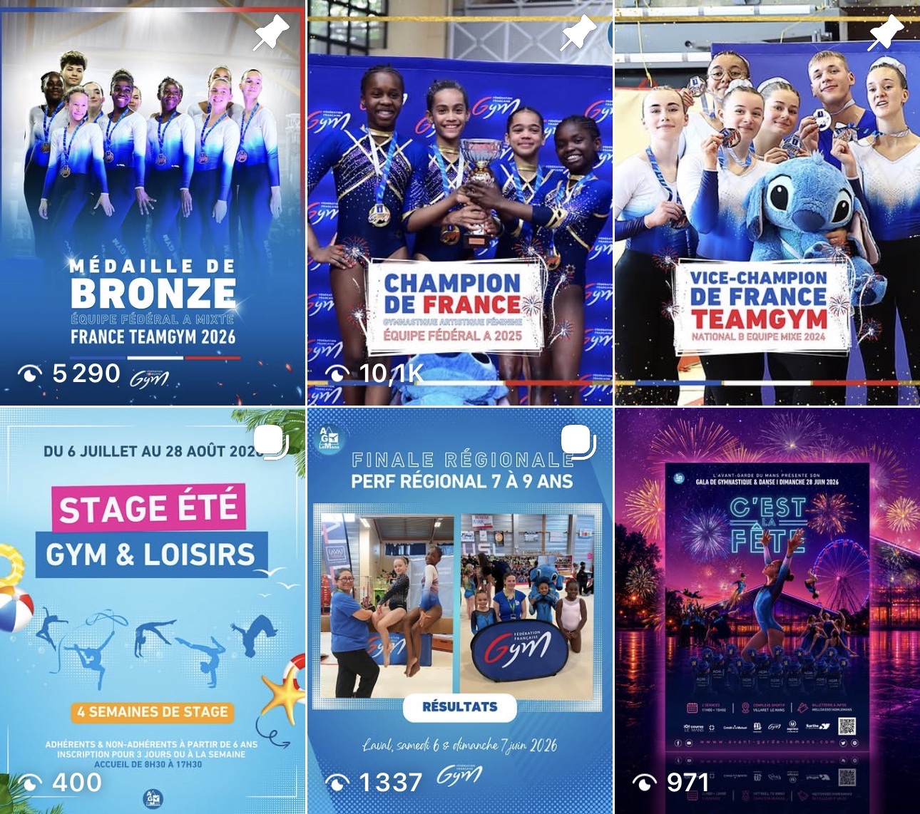 portes ouvertes septembre 2024 - gymnastique  et danse LE MANS